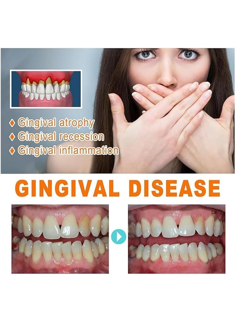 EELHOE 7pcs Tooth Repair Essence, Deep Cleaning Yellow Teeth Stains Tartar Care Gum Oral Care Essence, Tooth Whitening Essence - Image 4