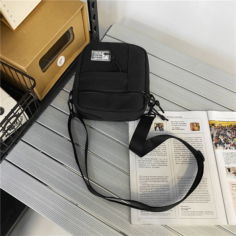 Men'S Small Crossbody Bag, Trendy And Cool Small Square Bag, Phone Bag, Women'S Convenient Small Backpack, Crossbody Bag, Men'S Shoulder Bag - Image 1