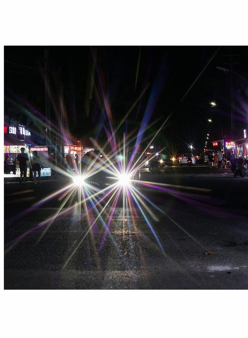 Captaintech 77MM Camera Len Filter, Special Film Effect Camera Len Filter Accessories, Colorful Starlight Effect,  Widescreen Film Polarizer Len Filter, for Professional Photography Lens (Colorful Starlight) - Image 4