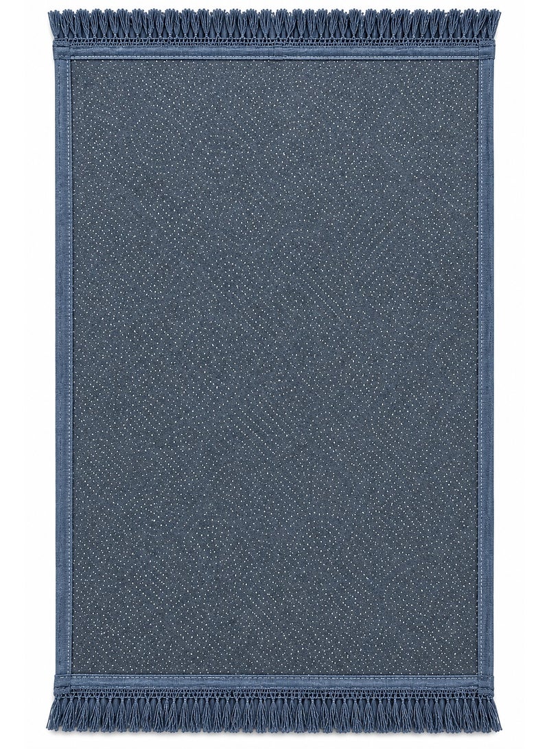 Premium Prayer Mat for Men & Women – Soft Textured Islamic Prayer Rug with Elegant Mihrab Design, Decorative Borders & Fringed Edges - Image 2