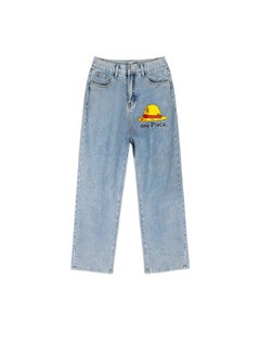 KUYING New One Piece Wide Leg Casual Jeans  - Image 1