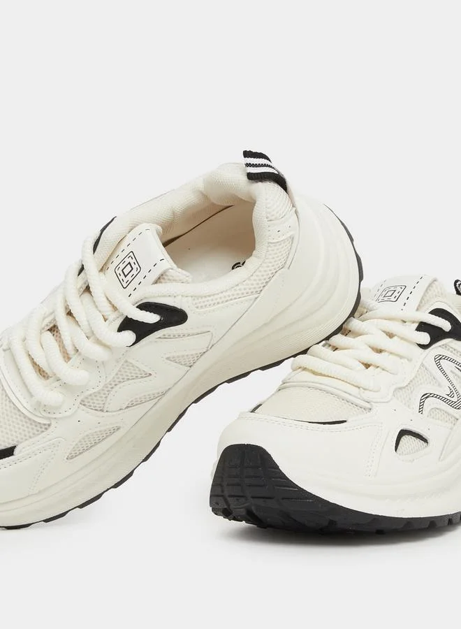 Styli Styli Chunky Sole Lace Up Sneakers
