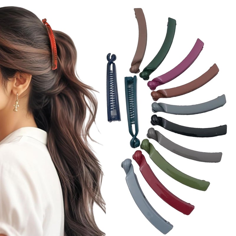 Birdware Large Size Hair Clips for Women Multicolor Butterfly Hair Claw Imported Acrylic Material with Stone Embellishments Durable Hair Clutchers - Image 1