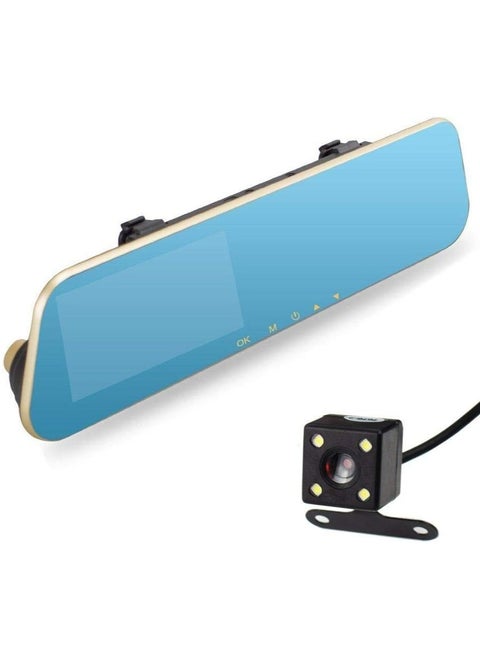 Vehicle Blackbox DVR - 4.3"TFT - Full HD 1080P - Wide-angle lens - Night Vision - Support 32GB - Motion Detection - Cycle Recording - G-Sensor
