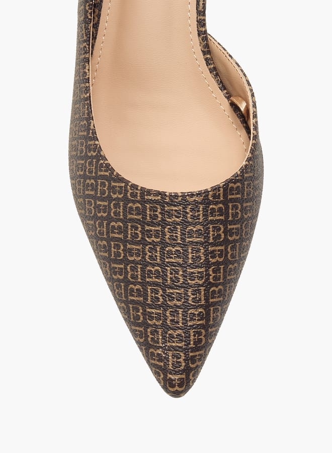 فلورا بيلا من شو إكسبرس صنادل نسائية بكعب مدبب وكعب مائل - Image 4