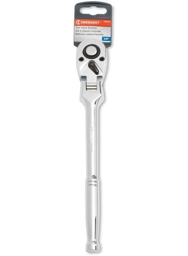 Crescent 1 2" Drive 72 Tooth Quick Release Flex Head Teardrop Ratchet 12" Crw14 - Image 2