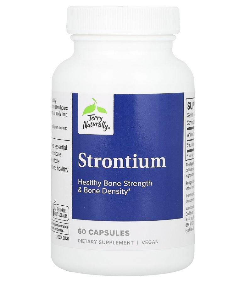 Terry Naturally Strontium 60 Capsules (340 mg per Capsule)