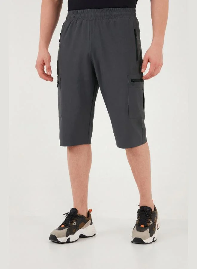 بوراتي Buratti Elastic Waistband Pocket Cargo Shorts Men's SHORTS 693763