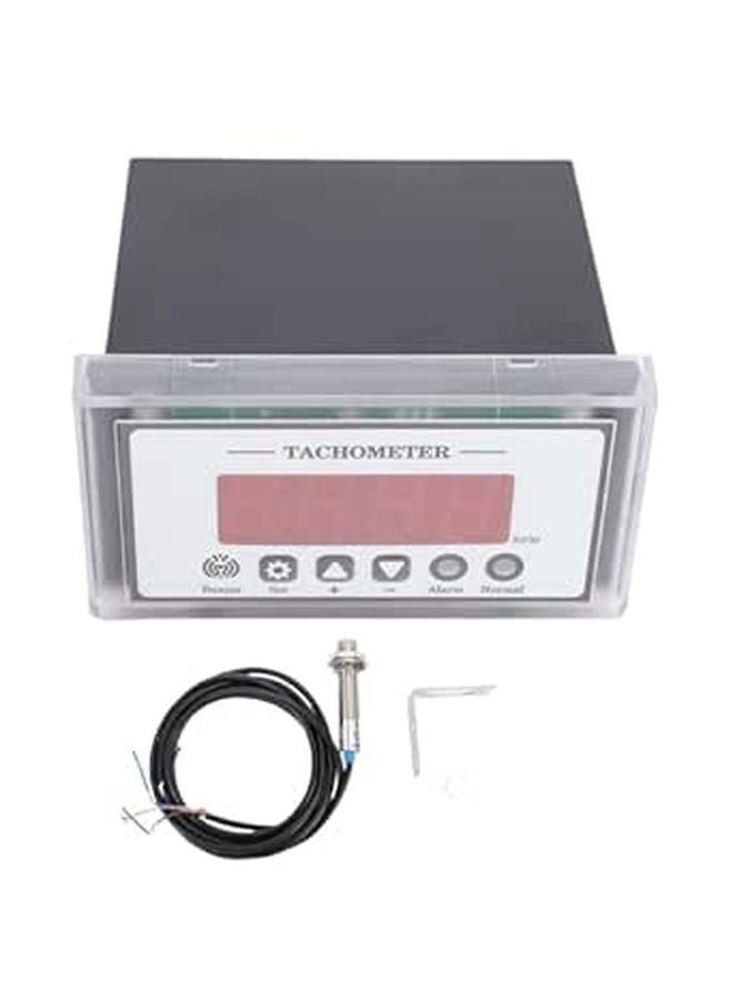 Digital Tachometer RPM Meter 0 9 with Hall Proximity Sensor for Lathe Conveyor Speed Detection - Image 1