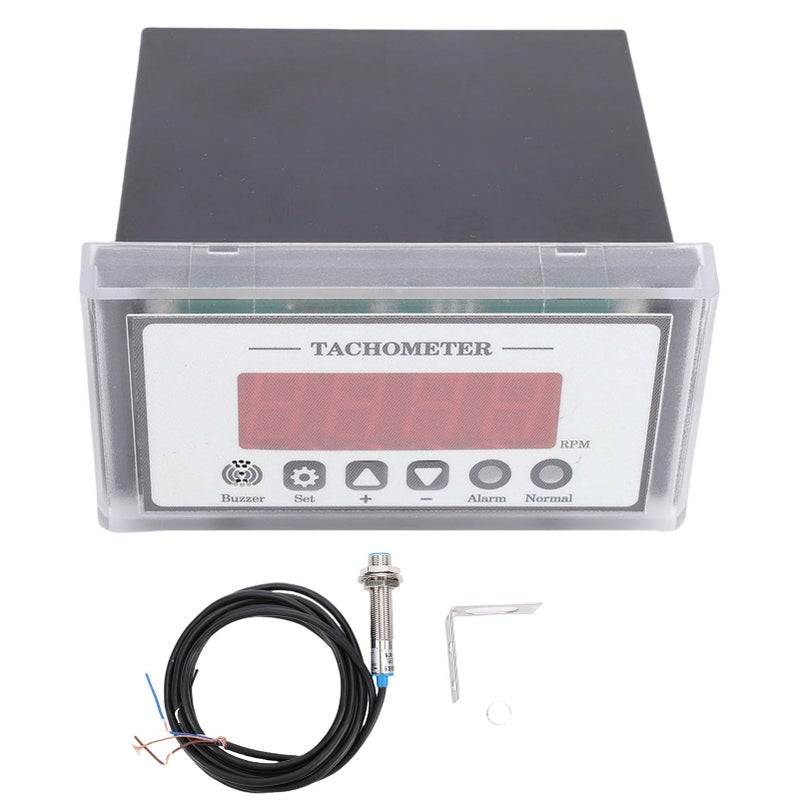 Digital Tachometer RPM Meter 0 9 with Hall Proximity Sensor for Lathe Conveyor Speed Detection - Image 2