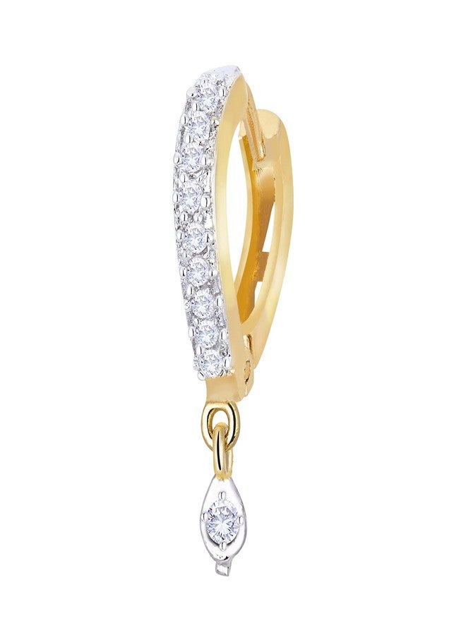 KENNICE Combo Of 2 Trendy Gold Toned Hoop Earrings Jewellery For Women & Girls - Image 4