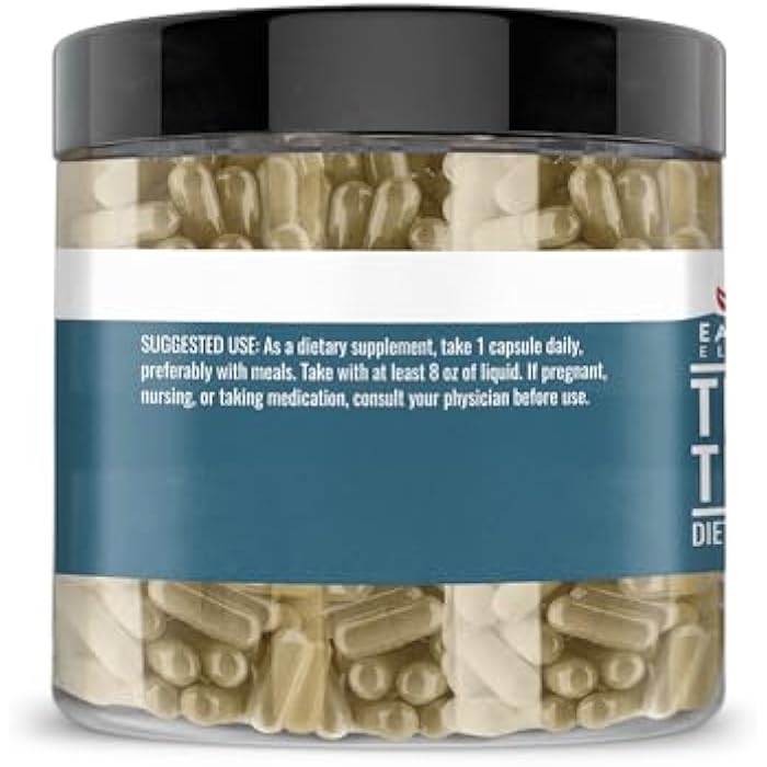 Earthborn Elements Tribulus Terrestris 200 Capsules, Pure & Undiluted, No Additives - Image 3