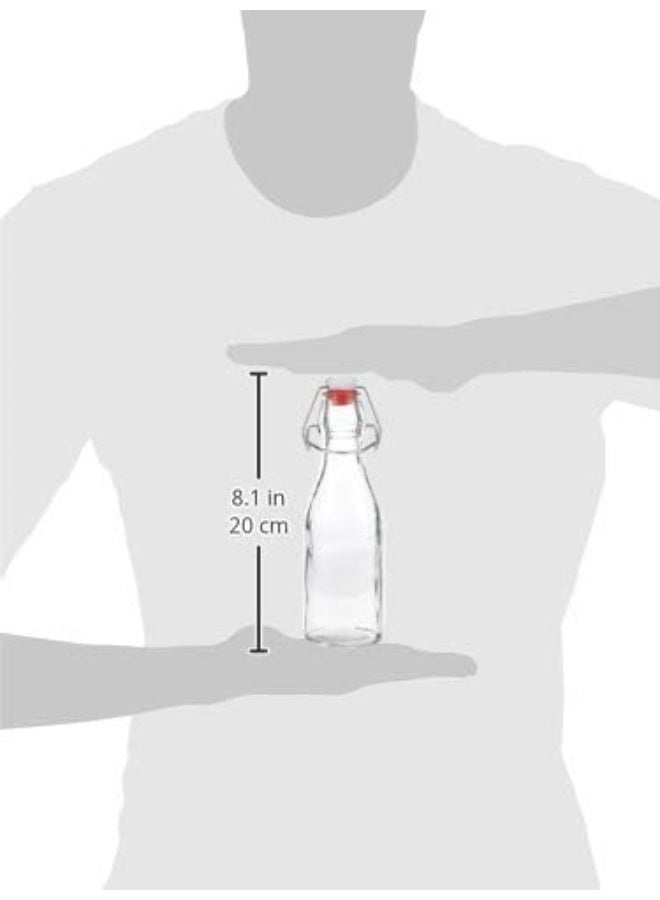 Harmony Harmony Glass Bottle with Clip Top, 250 ml  - Image 4