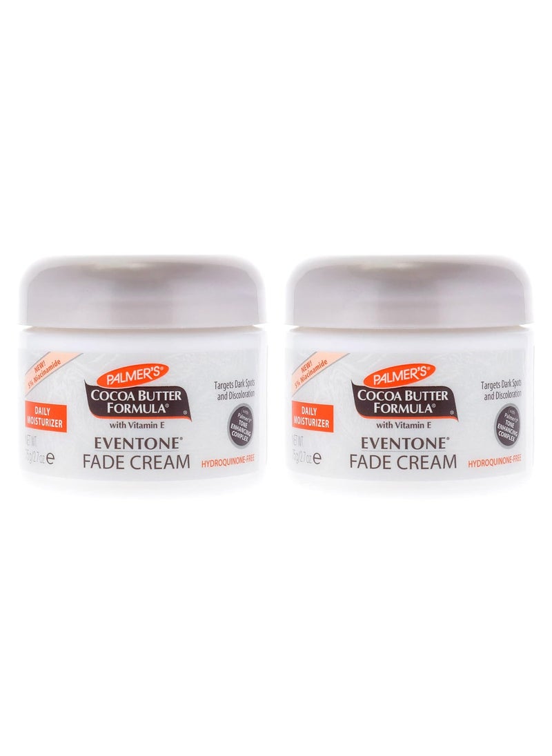 Palmers Cocoa Butter Eventone Fade Cream  Pack of 2 for Unisex 27 oz Cream