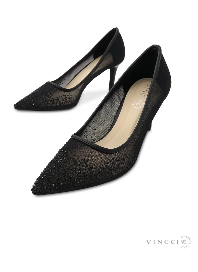 Vincci Pointed Toe High Heel Pumps