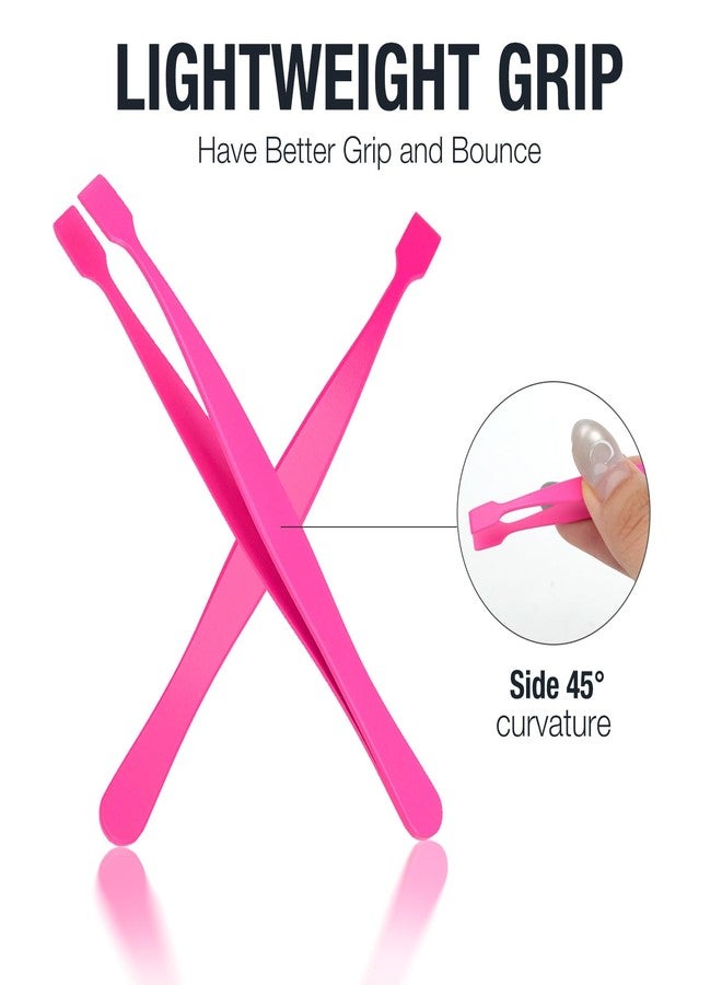 EMEDA Lash Cluster Tweezers for DIY Individual Eyelash Clusters Tools with Case, Applicator for Mistake-Proof Artificial Lash Placement-Ergonomically Designed Handle Easy for beginner Blunt Design Safe Use - Image 5