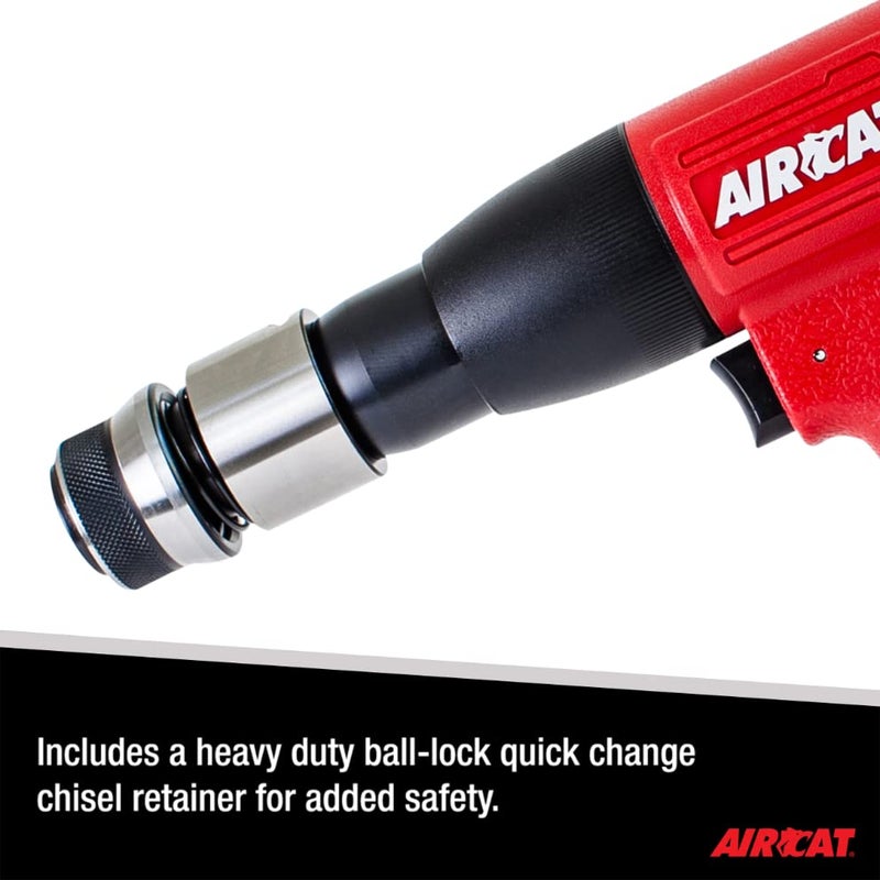 AIRCAT Pneumatic Tools 5100-A-T: .401-Inch Shank Composite Medium Stroke Air Hammer 3,000 BPM - Hammer - Image 3