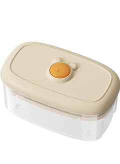 56 Grid Double Layer Ice Tray that Can be Pressed to Quickly Dispense Ice Comes With an Ice Shove