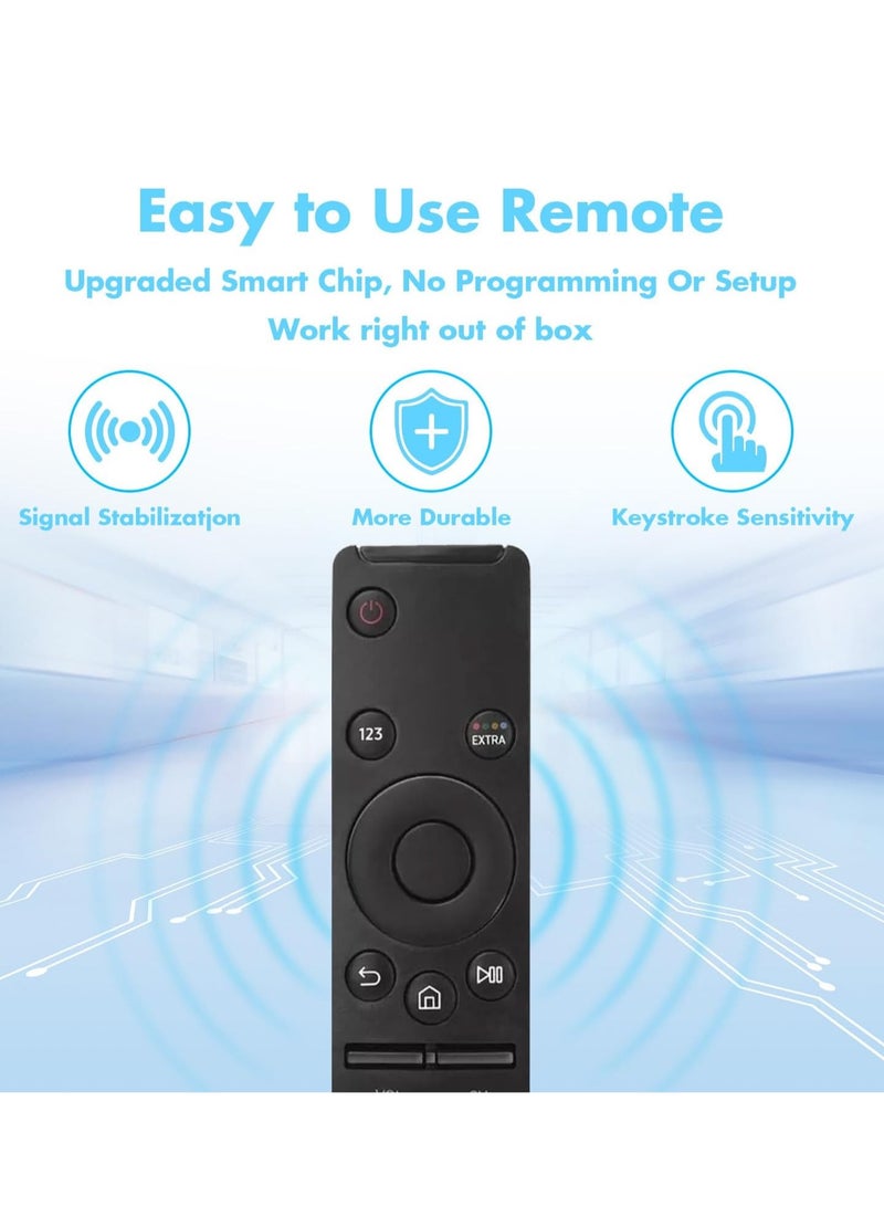 Replacement Remote Control Compatible with Samsung Smart TV 4k Curve Uhd, Universal Remote Control with All Samsung TVs - Image 3