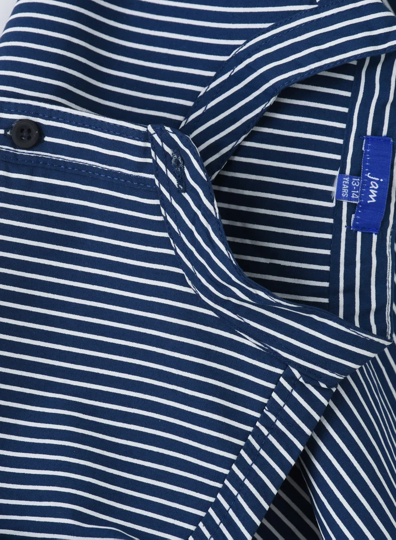 JAM Boys' Classic Cotton Shirt Timeless Comfort & Everyday Versatility
