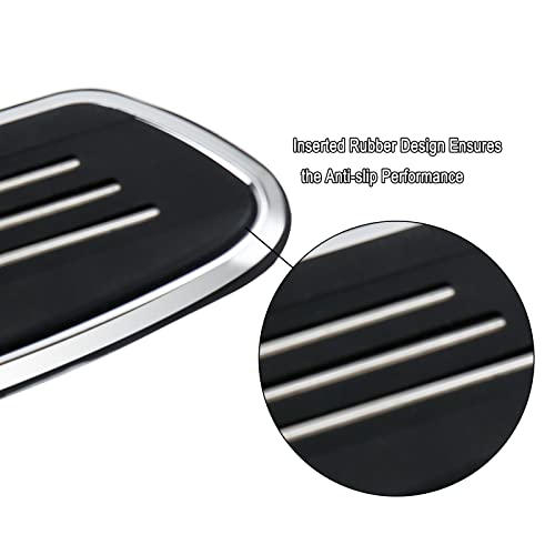 VASTMT Motorcycle Footboards Passenger Floorboard and Mount Kit Fit for Harley Touring Road King Road Glide Street Glide Electra Glide CVO 1993-Up - Image 4