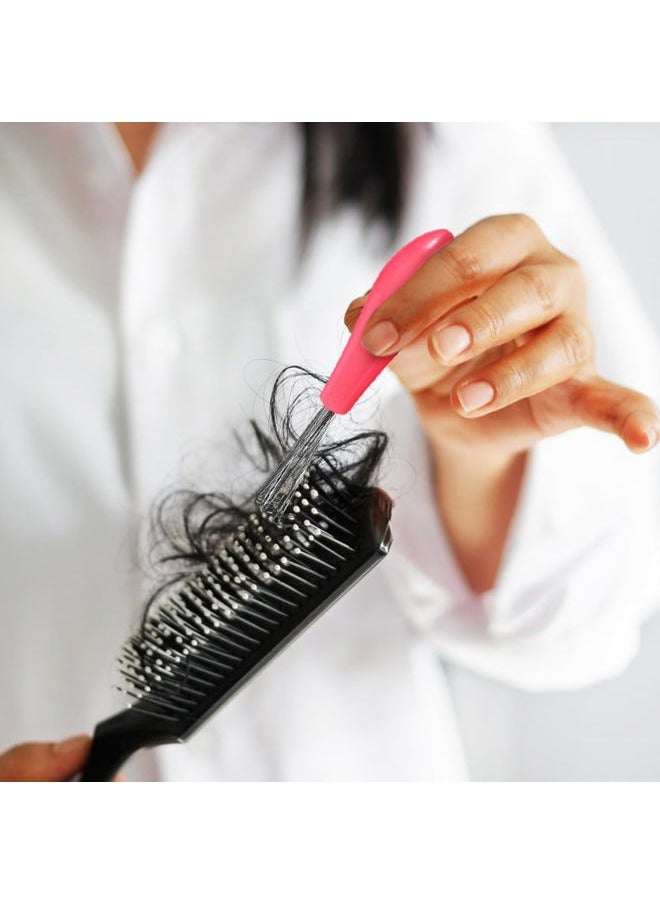 Healeved - 4 Pcs Hair Brush Cleaning Tools Mini Brush Hair Brush Remover Tools Wave Brush Hair Brush Cleaner for Removing Hair Dust - Image 1