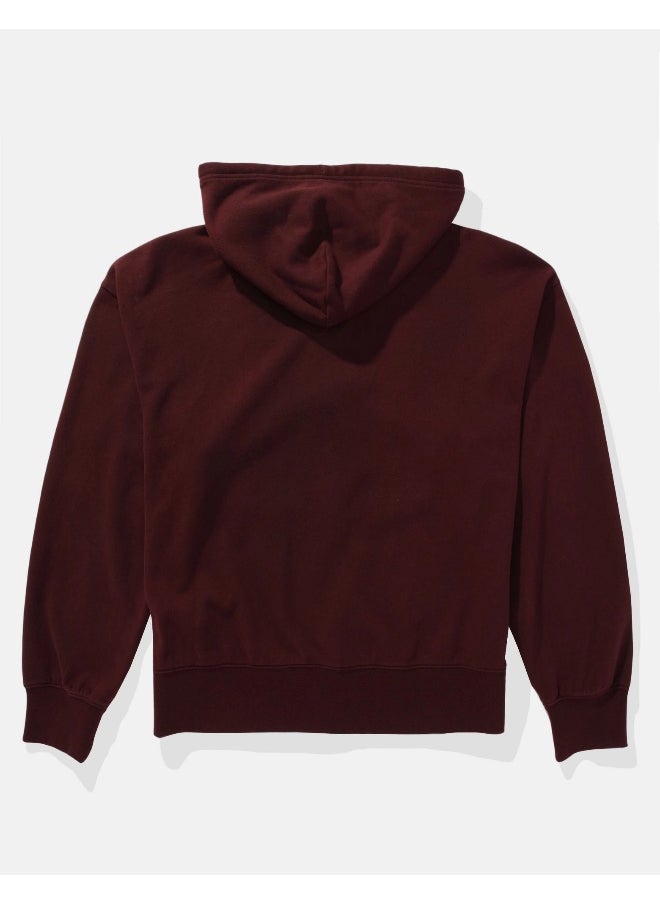 American Eagle - Fleece Zip Through Hoodie - Image 1