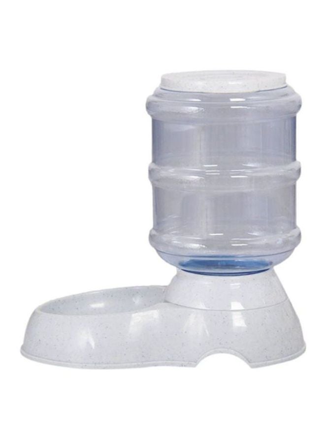 جهاز آلي لتوزيع طعام الحيوانات الأليفة والماء أبيض - Image 1