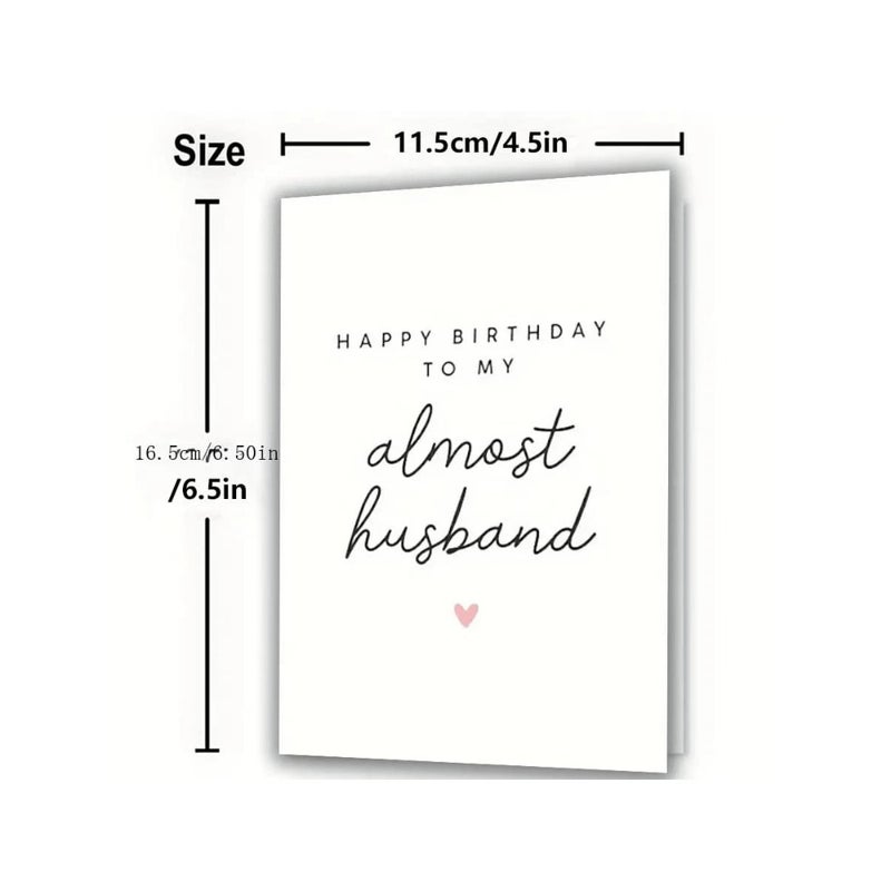 1pc, Boyfriend Birthday Card, Husband Birthday Card, To My Favourite Person, Girlfriend Birthday Card, Wife Birthday Card, Birthday Card, Small Business Supplies, Thank You Cards, Birthday Gift, Cards, Unusual Items, Gift Cards,  Christmas - Image 3