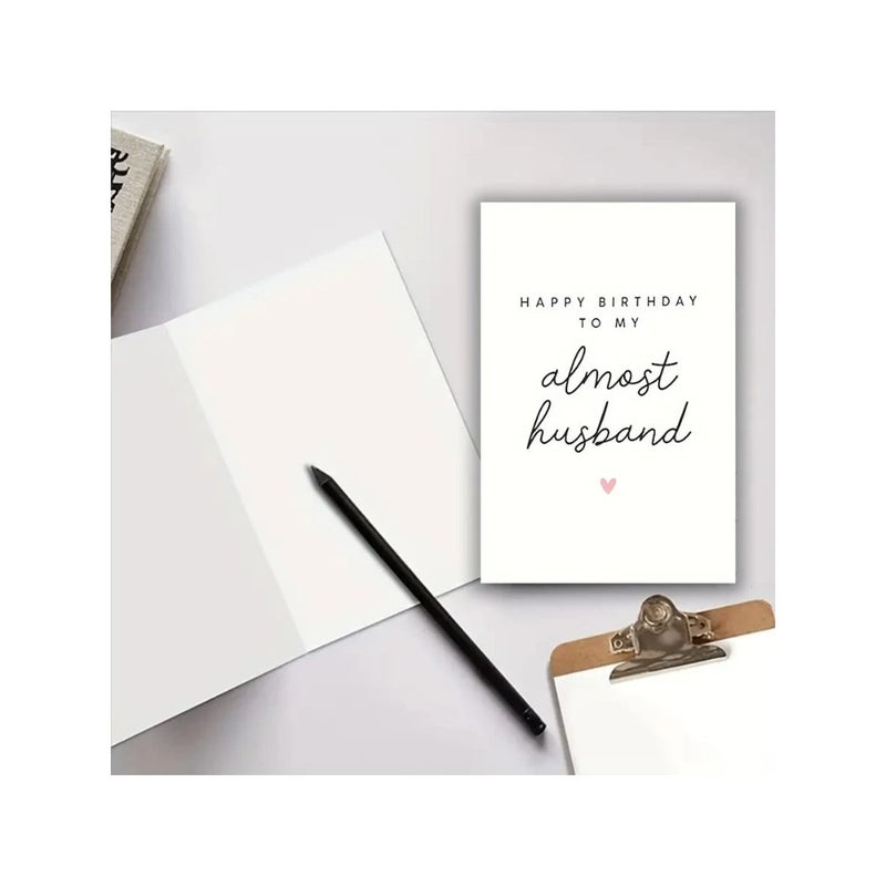 1pc, Boyfriend Birthday Card, Husband Birthday Card, To My Favourite Person, Girlfriend Birthday Card, Wife Birthday Card, Birthday Card, Small Business Supplies, Thank You Cards, Birthday Gift, Cards, Unusual Items, Gift Cards,  Christmas - Image 5