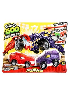 GOO JIT ZU Goo Jit Zu Goo Mobiles Brawlin Blazagon vs Treadz Shredz Versus Smash Pack  - Image 1