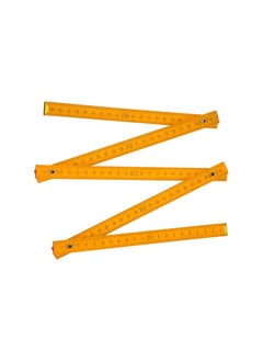 Multiple Folding Ruler Multi-functional Double-sided Scale Ruler Drawing Tool Supply One Meter Ten Fold Measuring Tool-Model:CJ-5038 Wooden Hollow Rivet Without Connecting Piece 1 M 5 Fold