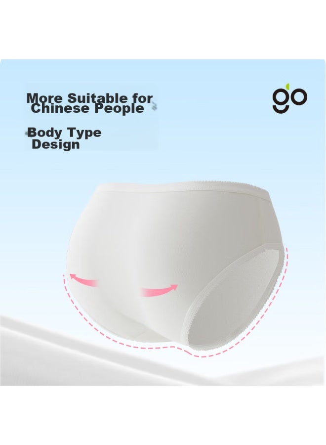 Free Go Freego Disposable Women's Underwear, Pure Cotton, Sterile, For Travel, Business Trips, Menstruation, Pregnant Women, Daily Use, No Washing Required, Individually Wrapped, 30 Pieces, Size L - Image 5
