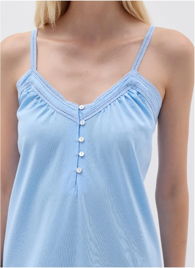 Ovs Nightdress with openwork edging