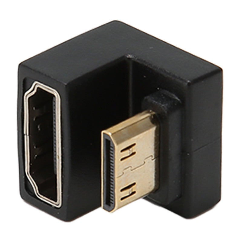 Mini HD Adapter 180 Degree Angled 8K 60Hz Male to Female - Plug Play HD Converter with LED Indicator for Laptop Camera RasPi 4 - Image 5