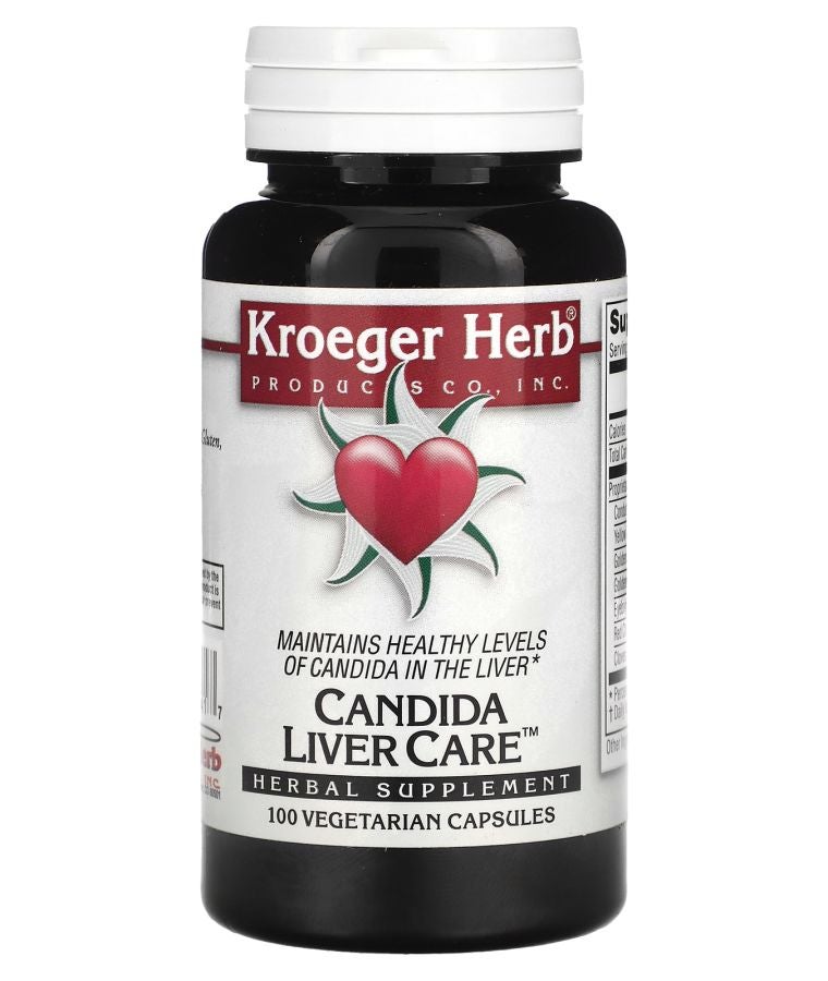 Kroeger Herb Co Candida Liver Care 100 Vegetarian Capsules