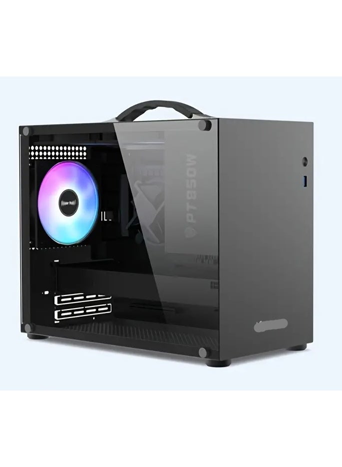 جهاز iDeals الاقتصادي للألعاب (Steam Machine) | معالج Ryzen 5 (سداسي النواة) | بطاقة رسوميات RX 580 (سعة 8 جيجابايت) للألعاب بدقة 1080p | ذاكرة RAM سعة 16 جيجابايت DDR4 (قناة مزدوجة) | وحدة تخزين NVMe SSD سعة 512 جيجابايت | تقنية WiFi 6 | وحدة تحكم لاسلكية | نظام تشغيل Steam OS - Image 1