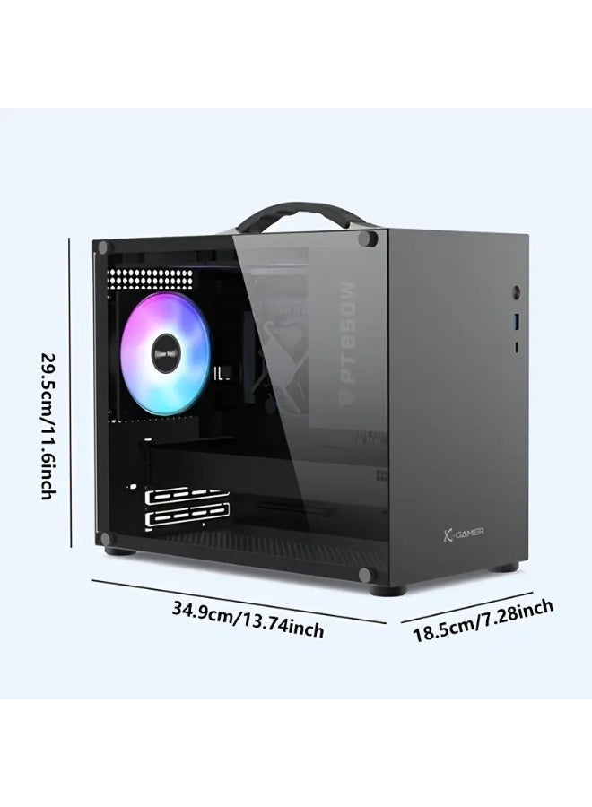 جهاز iDeals الاقتصادي للألعاب (Steam Machine) | معالج Ryzen 5 (سداسي النواة) | بطاقة رسوميات RX 580 (سعة 8 جيجابايت) للألعاب بدقة 1080p | ذاكرة RAM سعة 16 جيجابايت DDR4 (قناة مزدوجة) | وحدة تخزين NVMe SSD سعة 512 جيجابايت | تقنية WiFi 6 | وحدة تحكم لاسلكية | نظام تشغيل Steam OS - Image 4