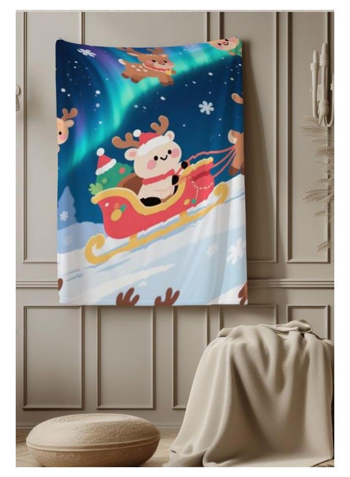 عام بطانية رقيقة من الفانيلا (دافئة ومريحة، ومناسبة للنوم واستخدام الألعاب وإزالة الغبار ومقاومة للرمل) 150 سم * 200 سم - 54 - Image 5