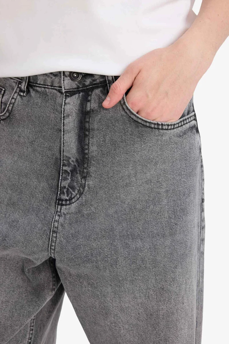 Defacto  Baggy Fit Wide Leg Jeans  | Best Price UAE
