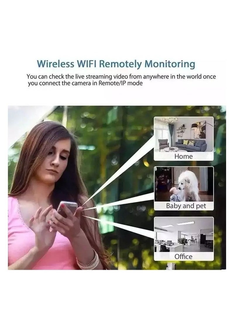 Gravity Mini WiFi Camera | HD 1080P Wireless Security Camera | Portable Small Camera with Motion Detection & Night Vision | Remote Viewing | Home & Office Surveillance | Hidden Mini Camera with Loop Recording - Image 3