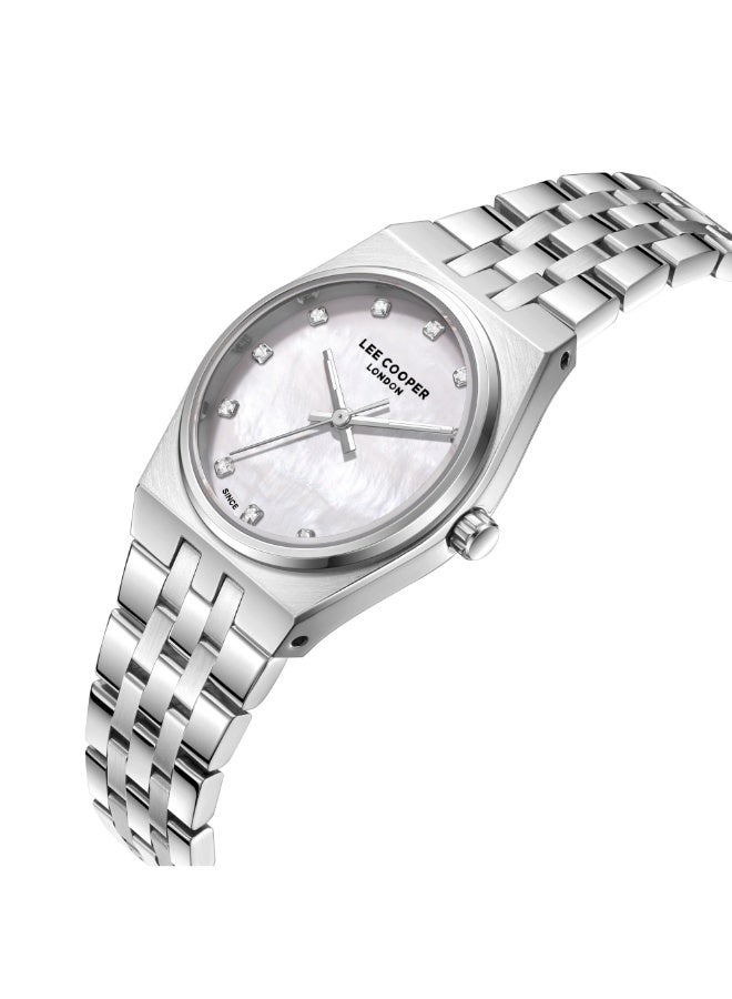 Lee Cooper ساعة معدنية أنالوج للنساء LC08204.320 - 30 مم - Image 2