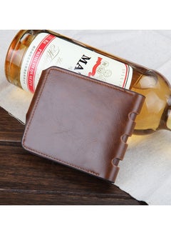 Generic Genuine Leather Retro Man Wallet Brown  - Image 2
