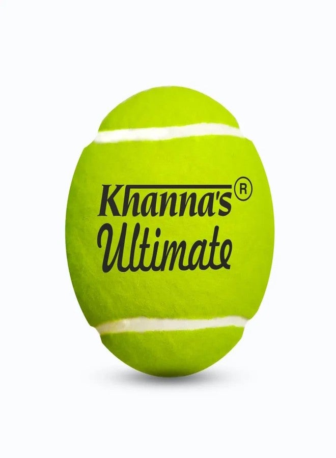 KHANNA Ultimate | Heavy Tennis Ball | 1 Box (Pack of 6 Balls) (Bright Yellow) - Image 2