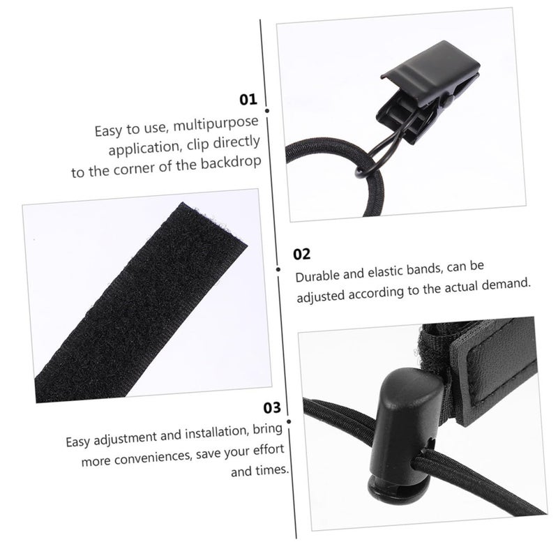Heavy Duty Photo Backdrop Clips Set 6pcs for Studio Photography - Image 4