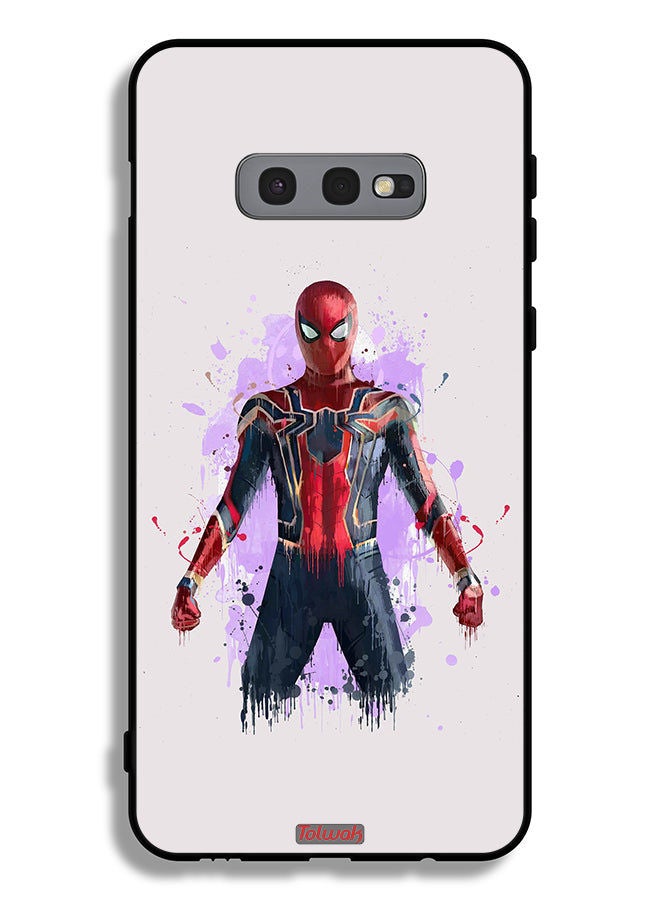 Tolwak Samsung Galaxy S10e Protective Case Cover Iron Spider Artwork - Image 2