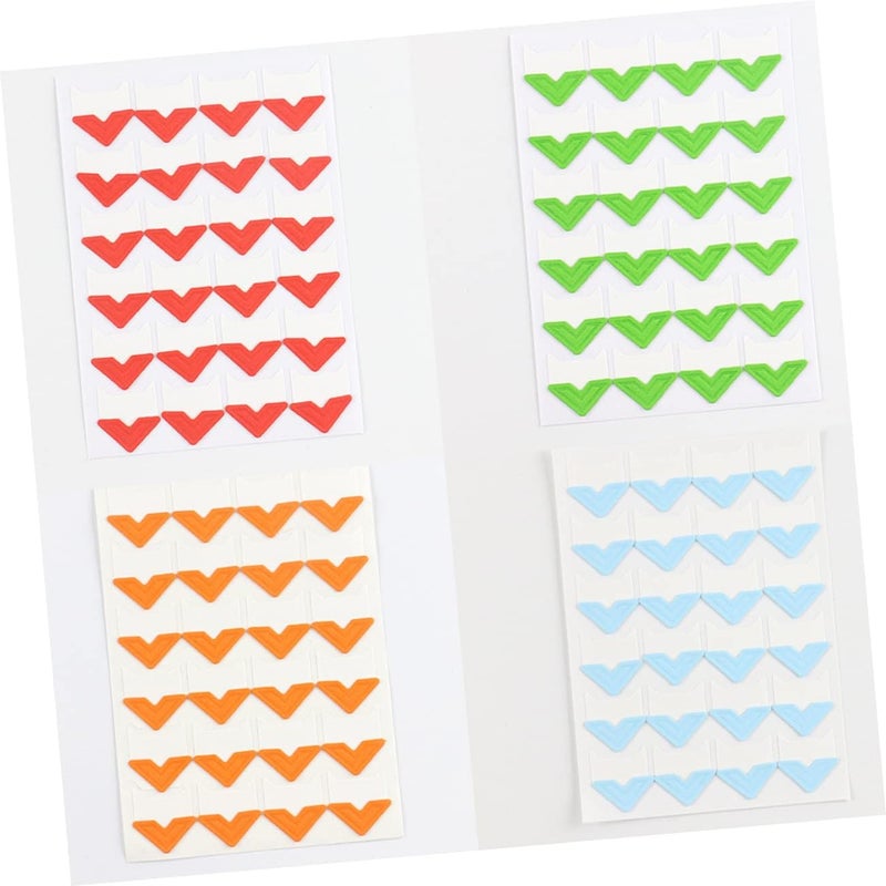 Veemoon 8pcs Photo Corners Self-Adhesive Paper Stickers for Scrapbooking Albums and Journals for Easy Decoration and Memory Preservation - Image 3
