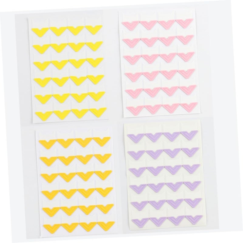 Veemoon 8pcs Photo Corners Self-Adhesive Paper Stickers for Scrapbooking Albums and Journals for Easy Decoration and Memory Preservation - Image 2
