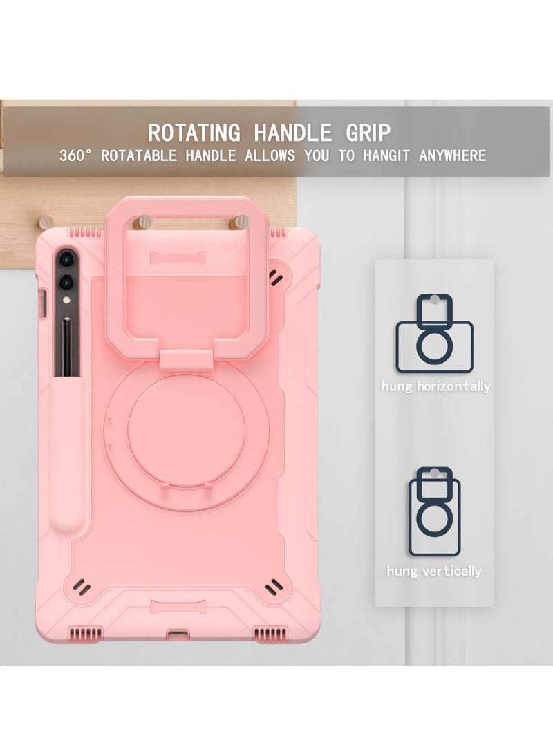 general For Samsung Galaxy TAB S9 PLUS 12.4"/S9 FE PLUS 12.4" Child Protective Case 2023, Lightweight Portable Shockproof Tough Silicone Tablet Case - Image 5