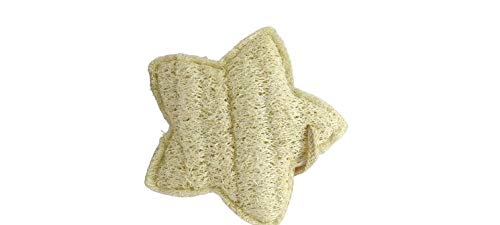 Brushman Bath Accessories Natural Loofah (Star Shape ECP 324)